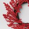 22-Inch Red Cluster Berry Artificial Christmas Wreath Festive Holiday Door Accent